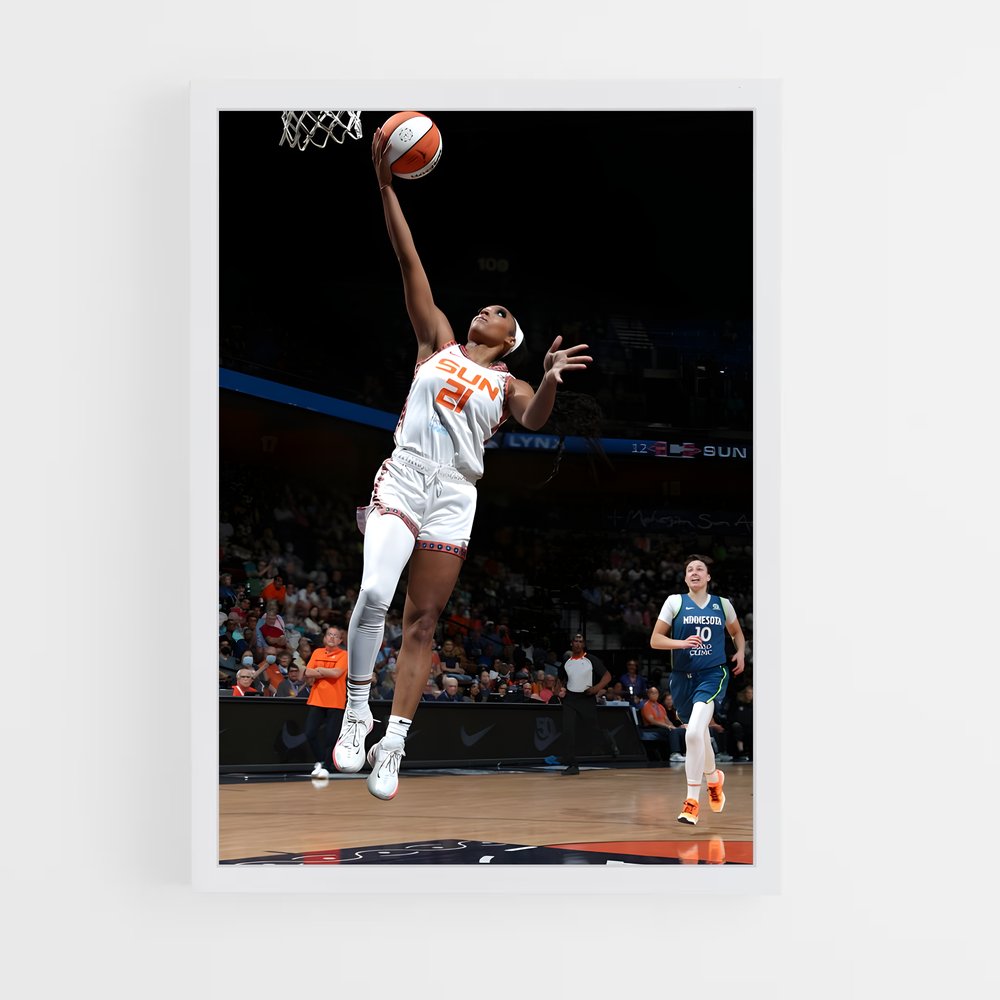 Poster Dunk Connecticut – affiche Basketball (vue 3)